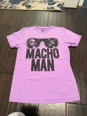 WWE Macho Man Purple Graphic Tee
